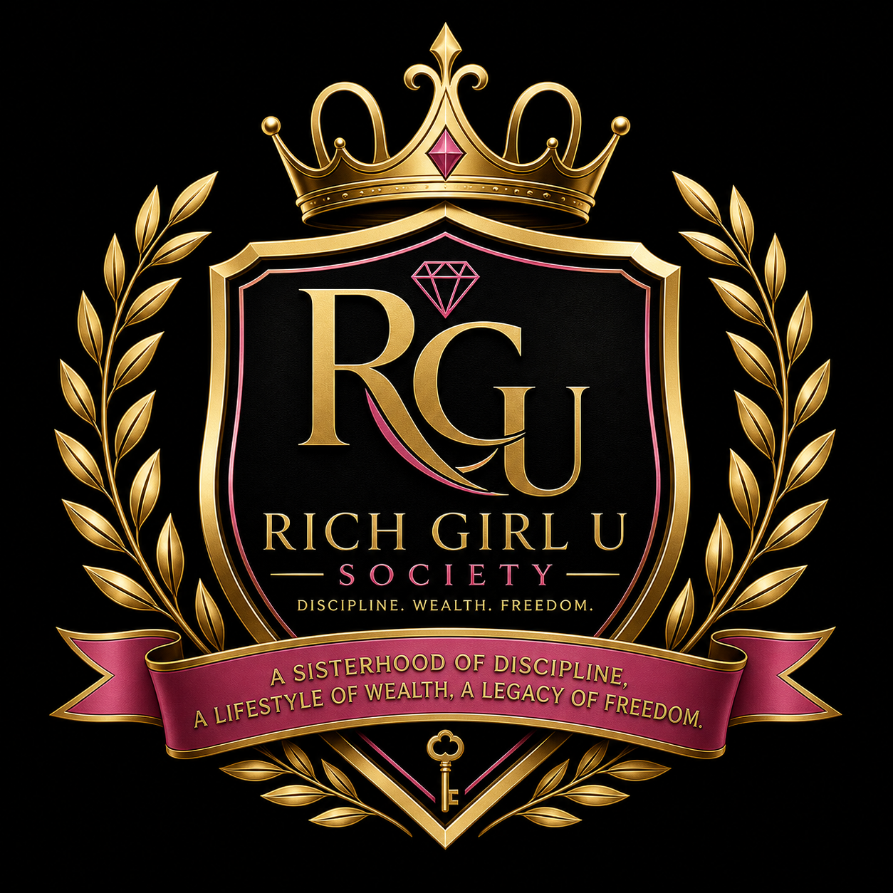 Rich Girl U Society Crest